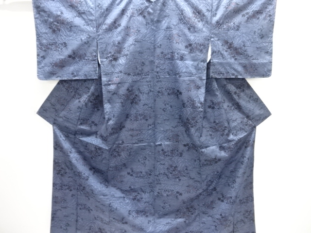 Japanese Kimono / Tsumugi Omeshi Silk